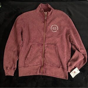 Champion Burgundy Sweatshirt with Logo